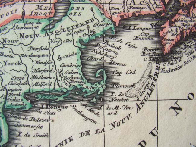 A Wonderful example of Mathew Seutter's Mississippi "Bubble" Map circa 1728 — image 4